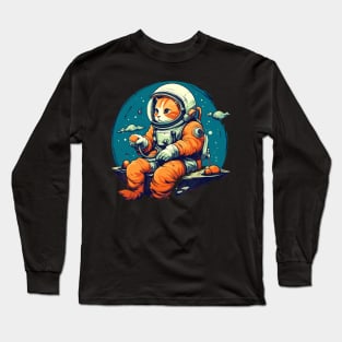 Meowstronaut Long Sleeve T-Shirt